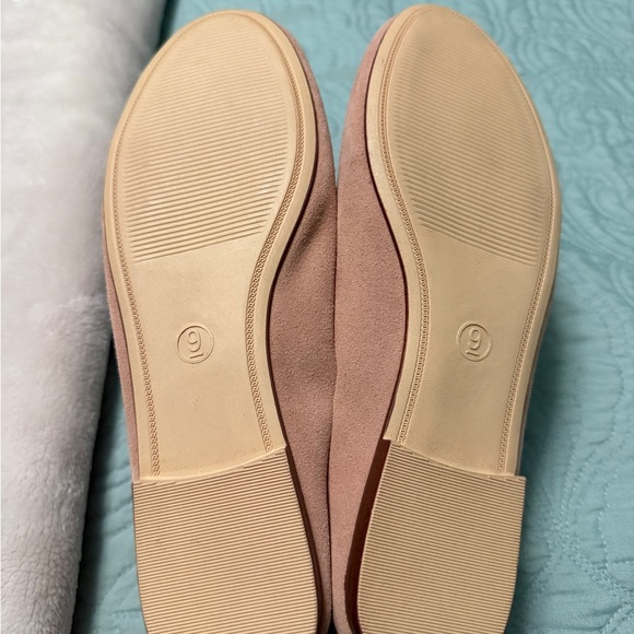 a new day Women's Blush Suede Loafers - Picture 2 of 4